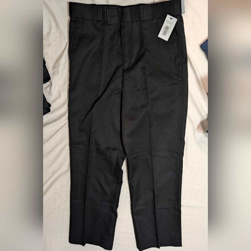 Lot Of 3 National Patrol Men's Security Uniform Pants 3000, Black, Size 34